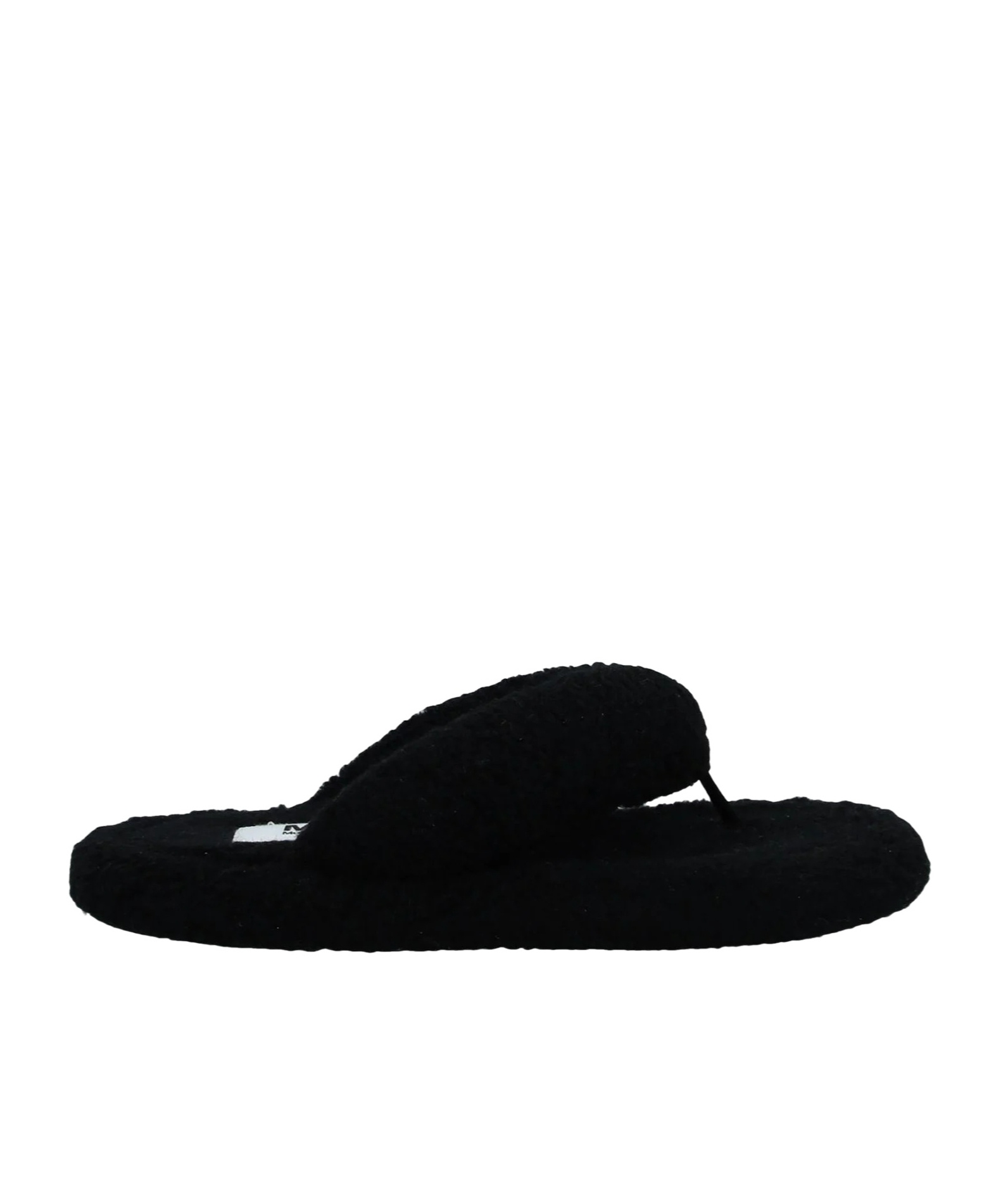 Mm6 Maison Margiela Minimalist Flip-flops In Black