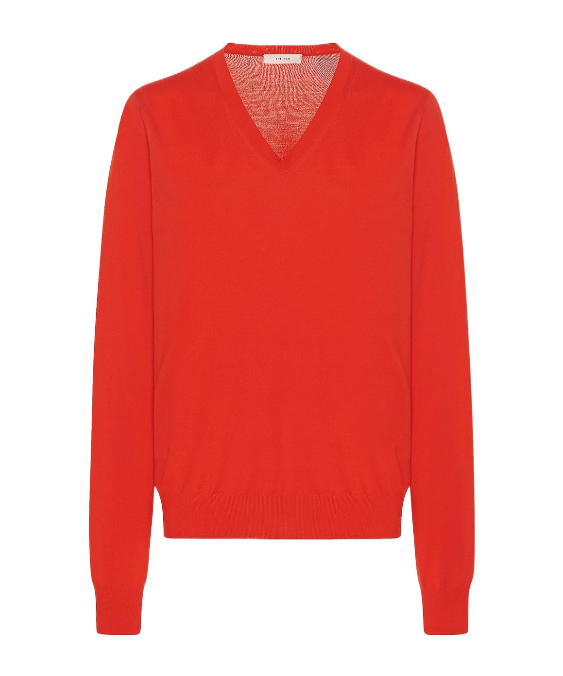 The Row Lightweight Wool Sweater Haius In Red