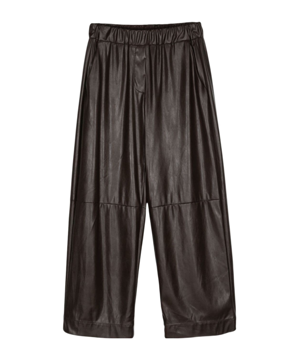 Antonelli Cropped Trousers In Black