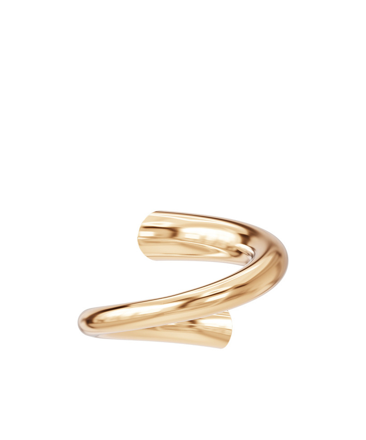 Charlotte Chesnais Open Ring In Yellow