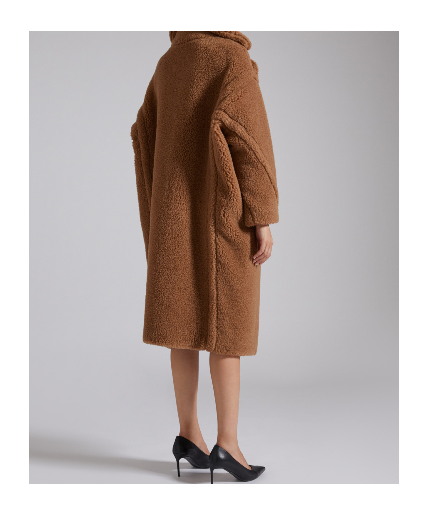 Max Mara Teddy Icon Coat In Brown