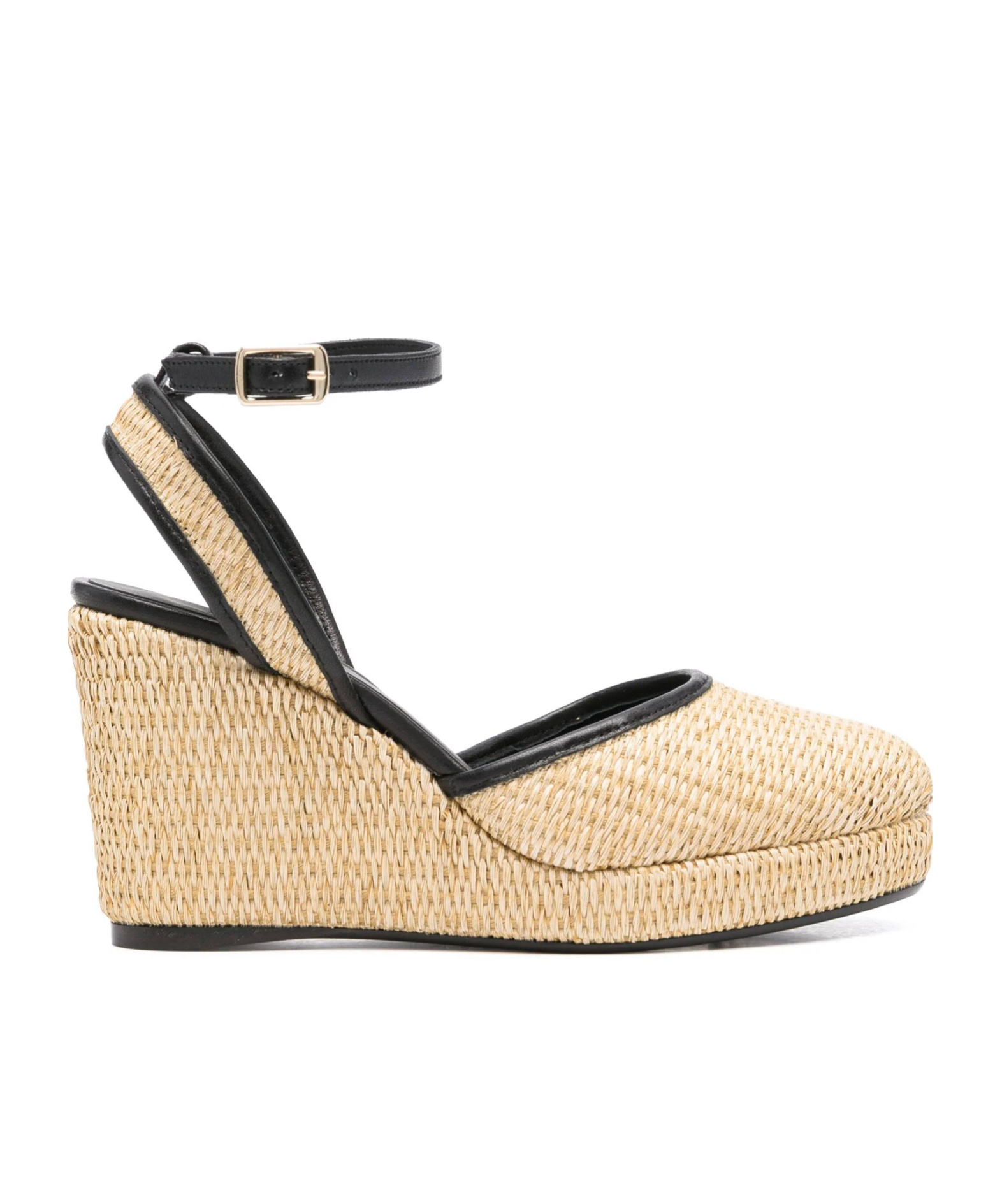 Castaã±er Cass Wedge Shoes In Brown