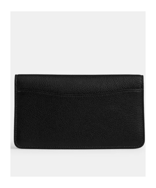 COACH COACH TABBY LOGO PLAQUE CHAINED CLUTCH BAG