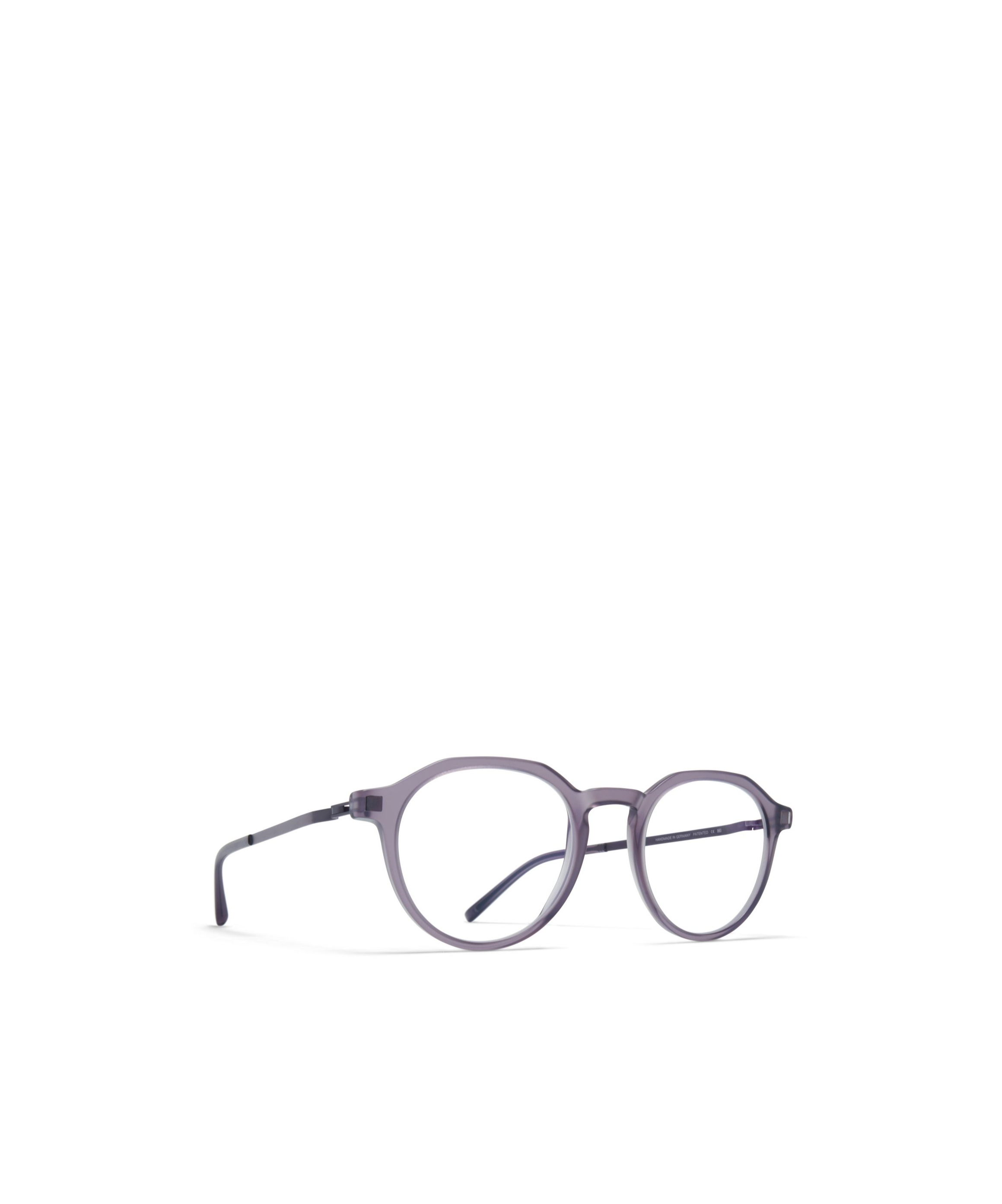 Mykita Saga Round-frame Glasses In Gray