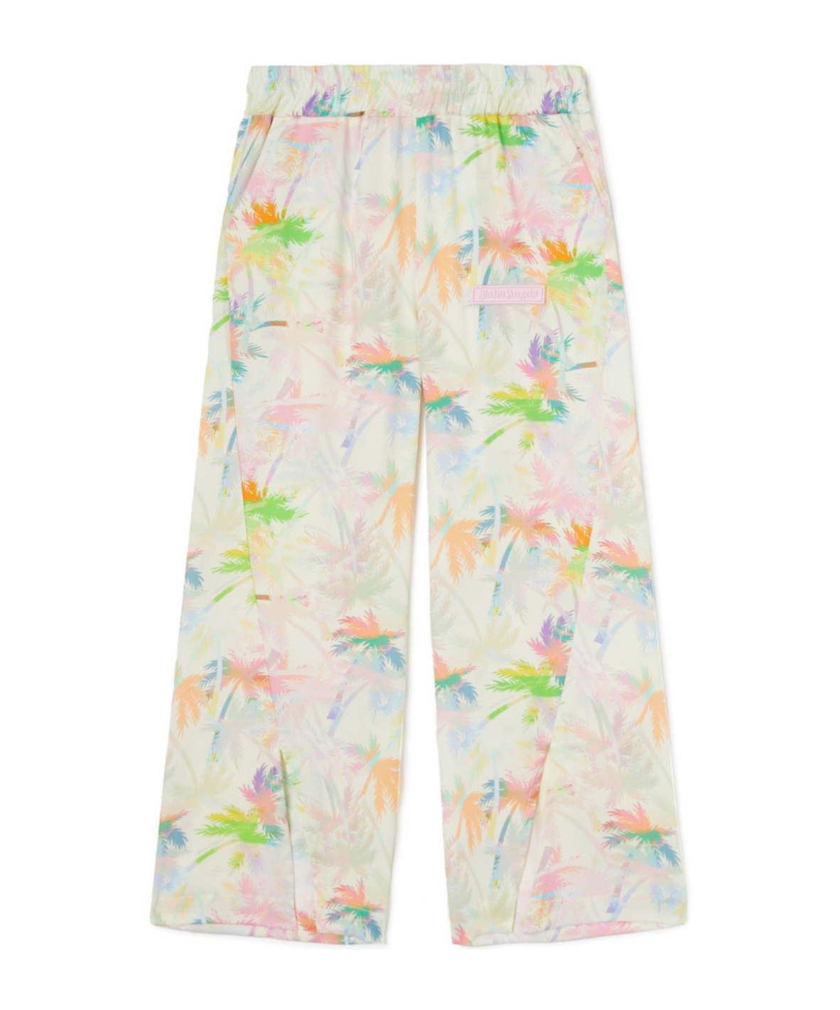 Palm Angels Printed Trousers In White