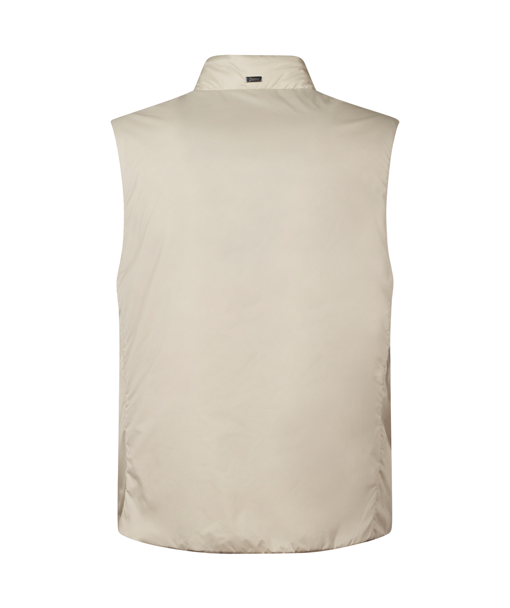 Herno Sleeveless High Collar Jacket