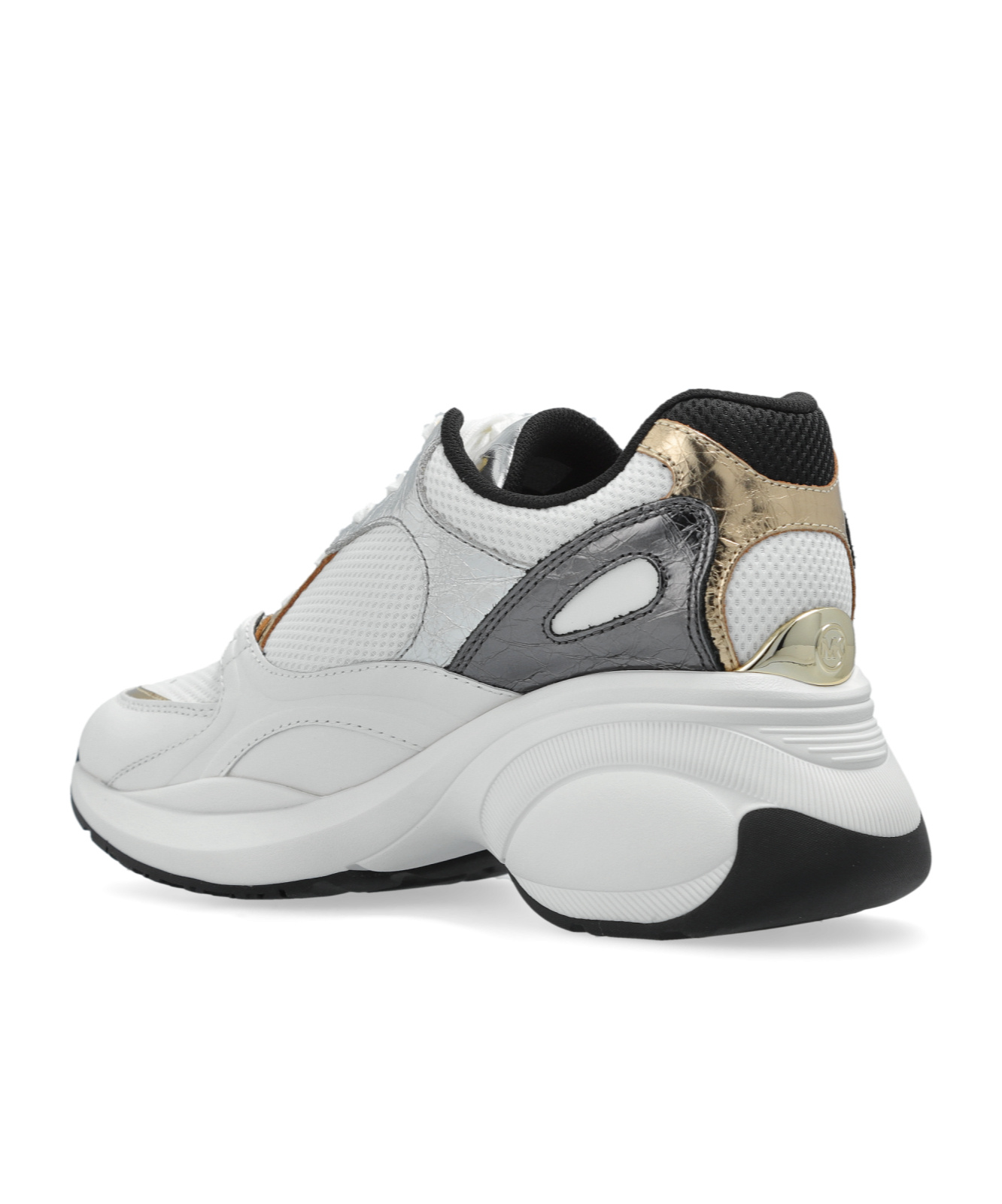 Michael Michael Kors Laced Sneakers In Gray
