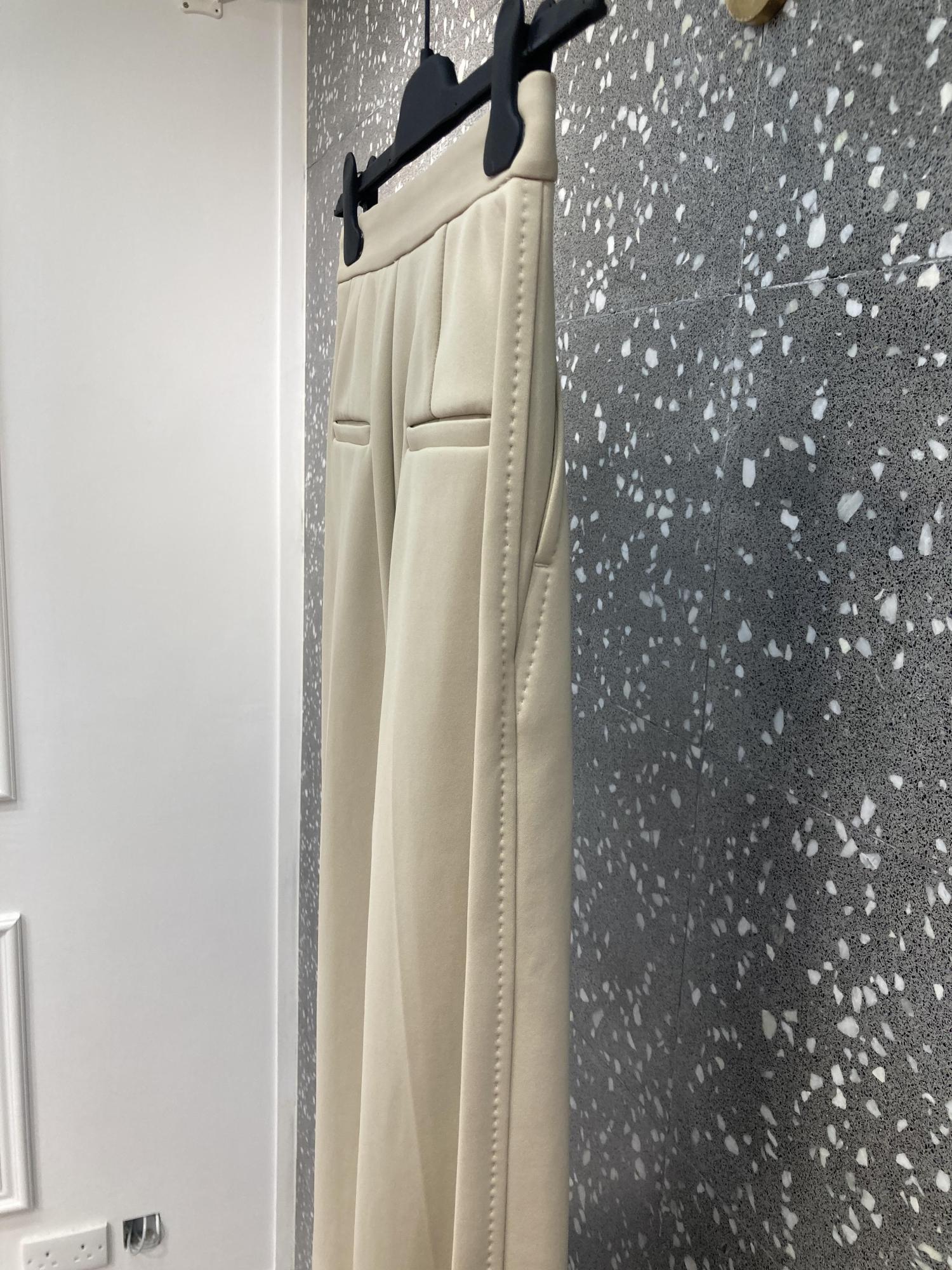 Max Mara Wide Pants In White