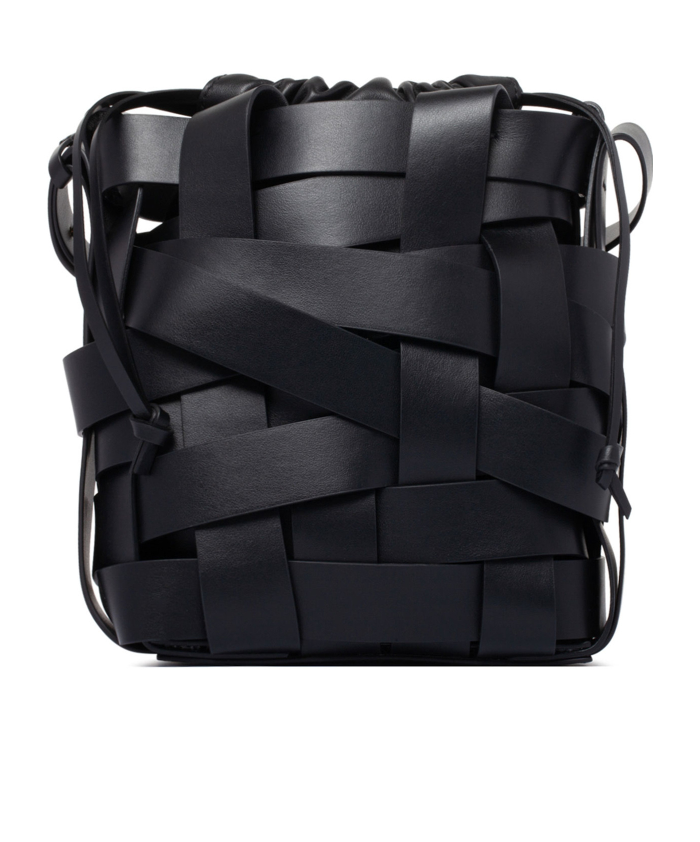 Jil Sander Interwoven-design Drawstring Bucket Bag