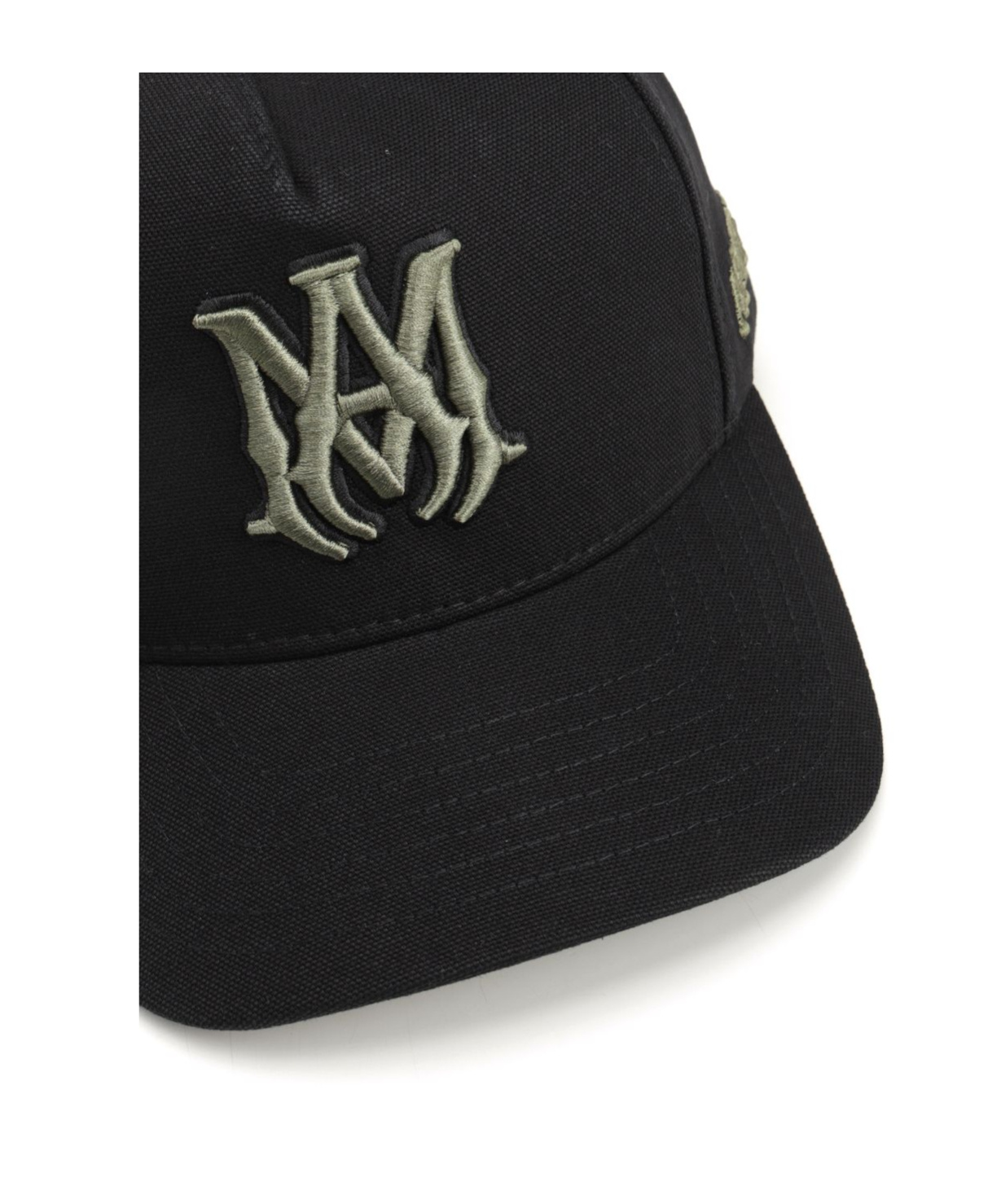 Amiri Logo-embroidered Baseball Cap In Black