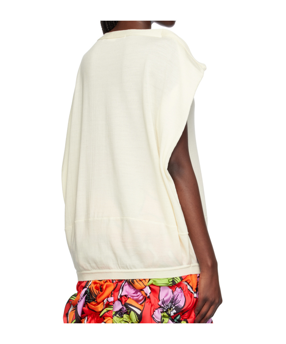 COMME DES GARÇONS BOAT NECK SWEATER