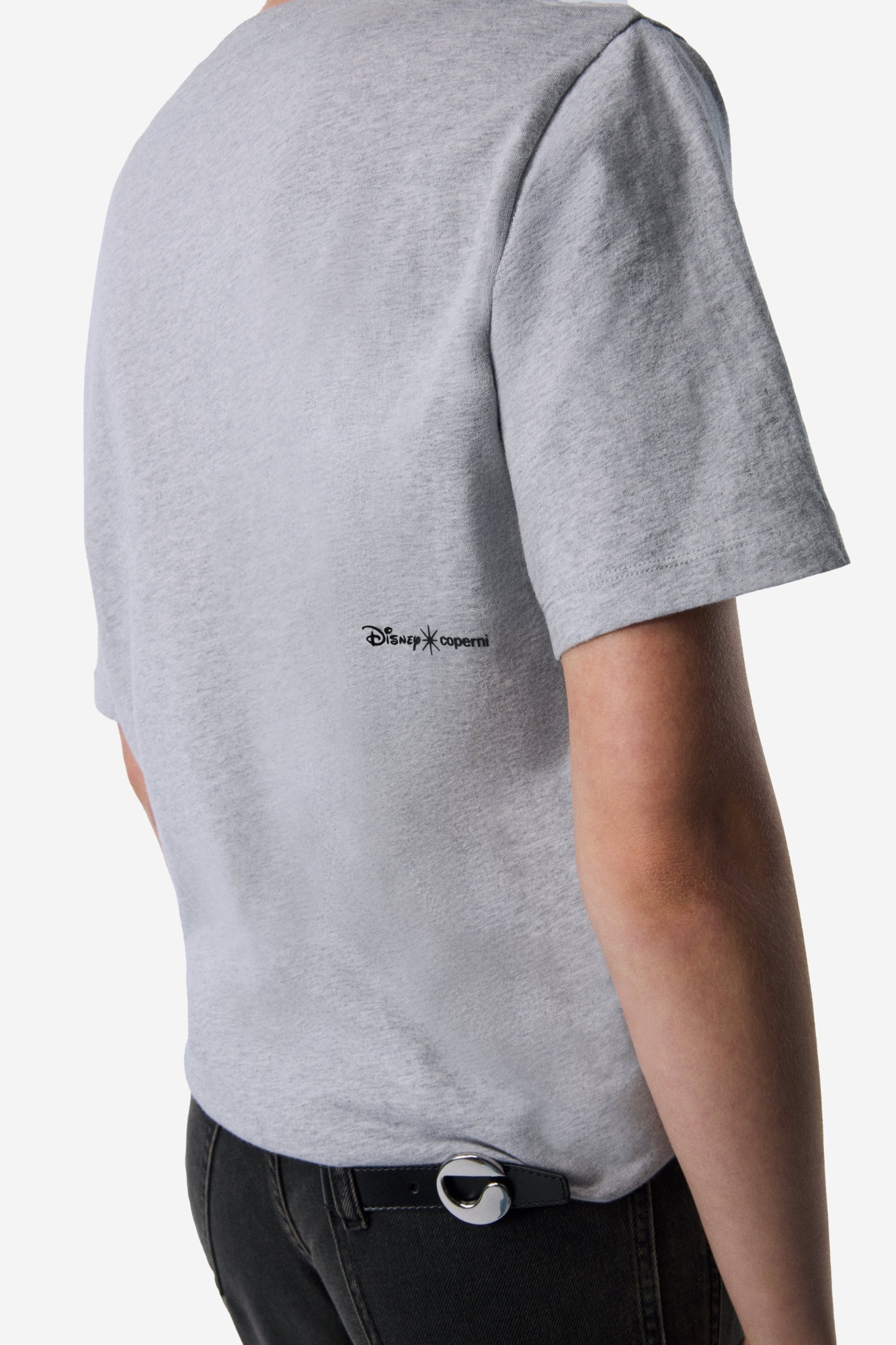 Coperni Disney X Just One Byte Boxy T-shirt In Grey