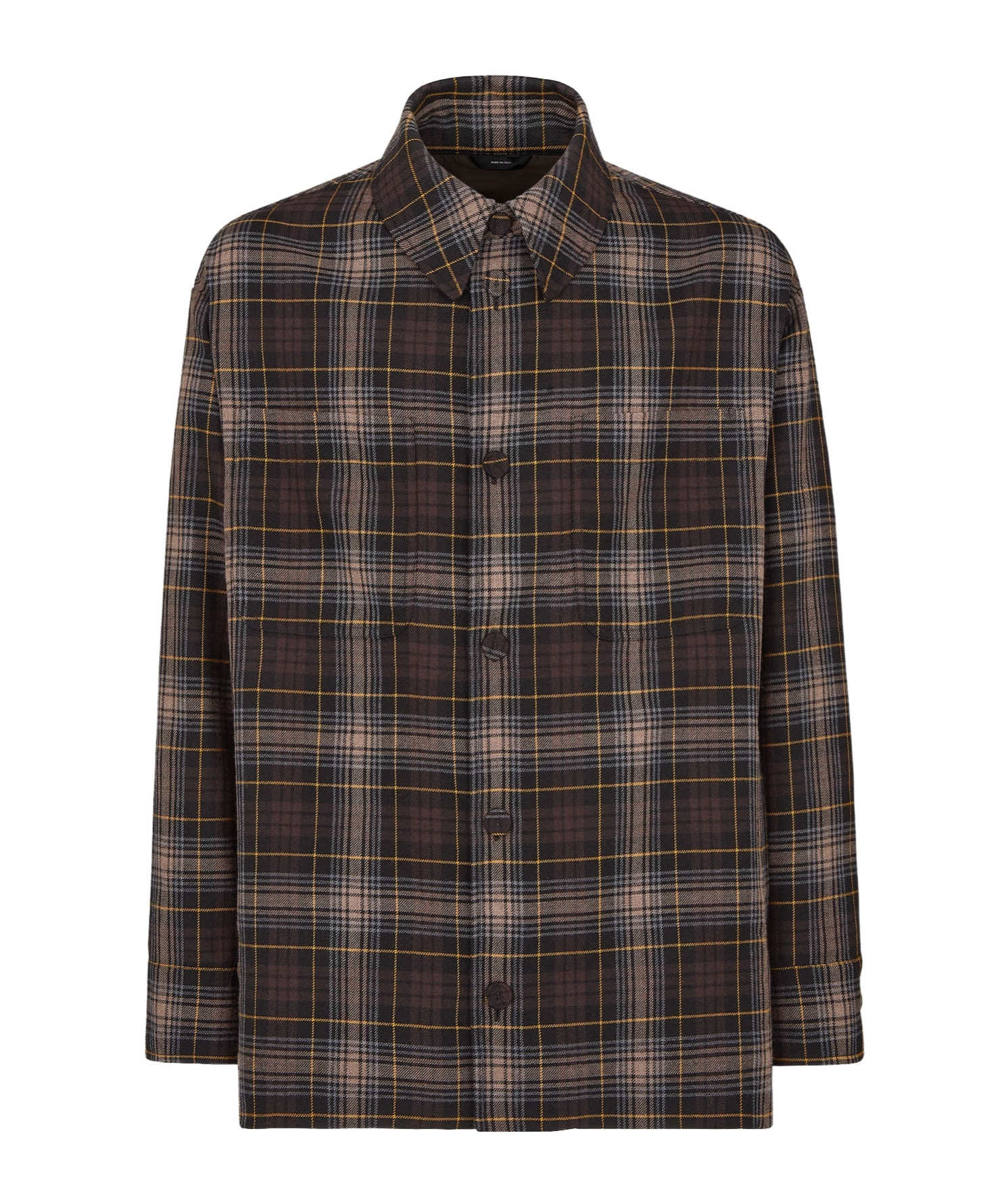Fendi Single-breasted Go-to Jacket In Black