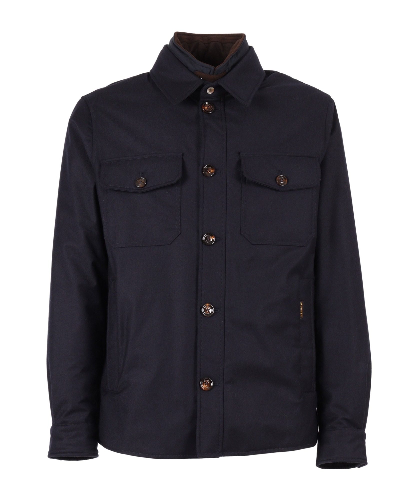 Moorer Tailored Black Wool And Cashmere Duino-ll Jacket In Black
