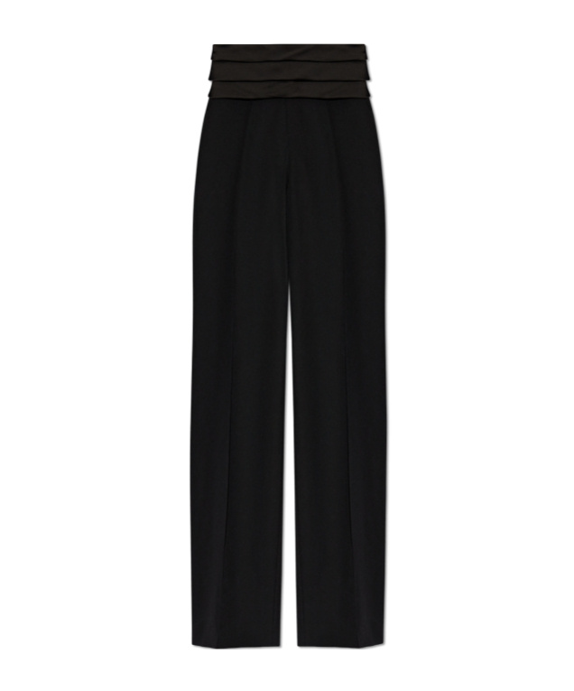 BALMAIN VIRGIN-WOOL TROUSERS 
