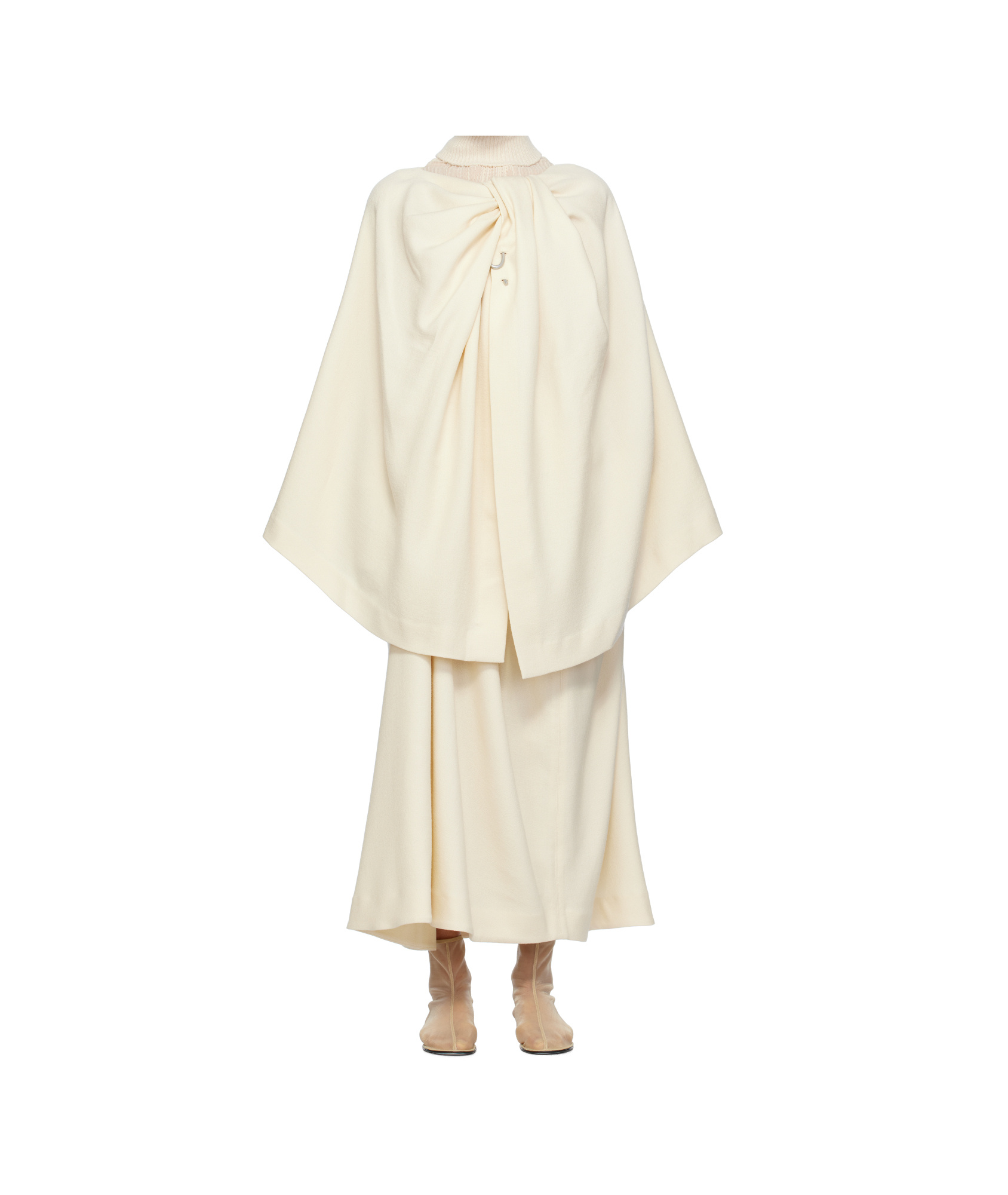 Issey Miyake Off-white Entwine Cardigan In White