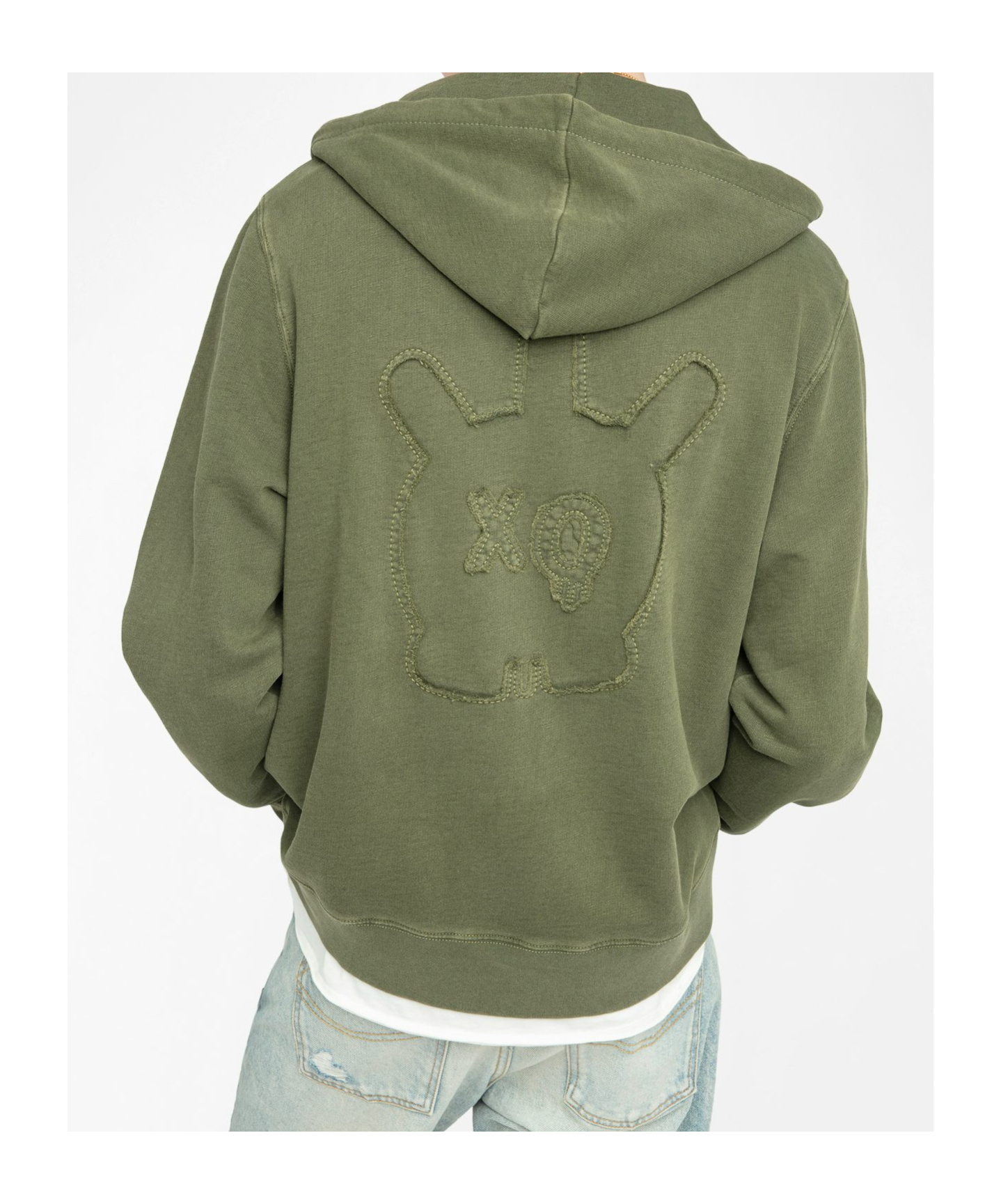 Zadig & Voltaire Long Sleeve Sweatshirt In Green