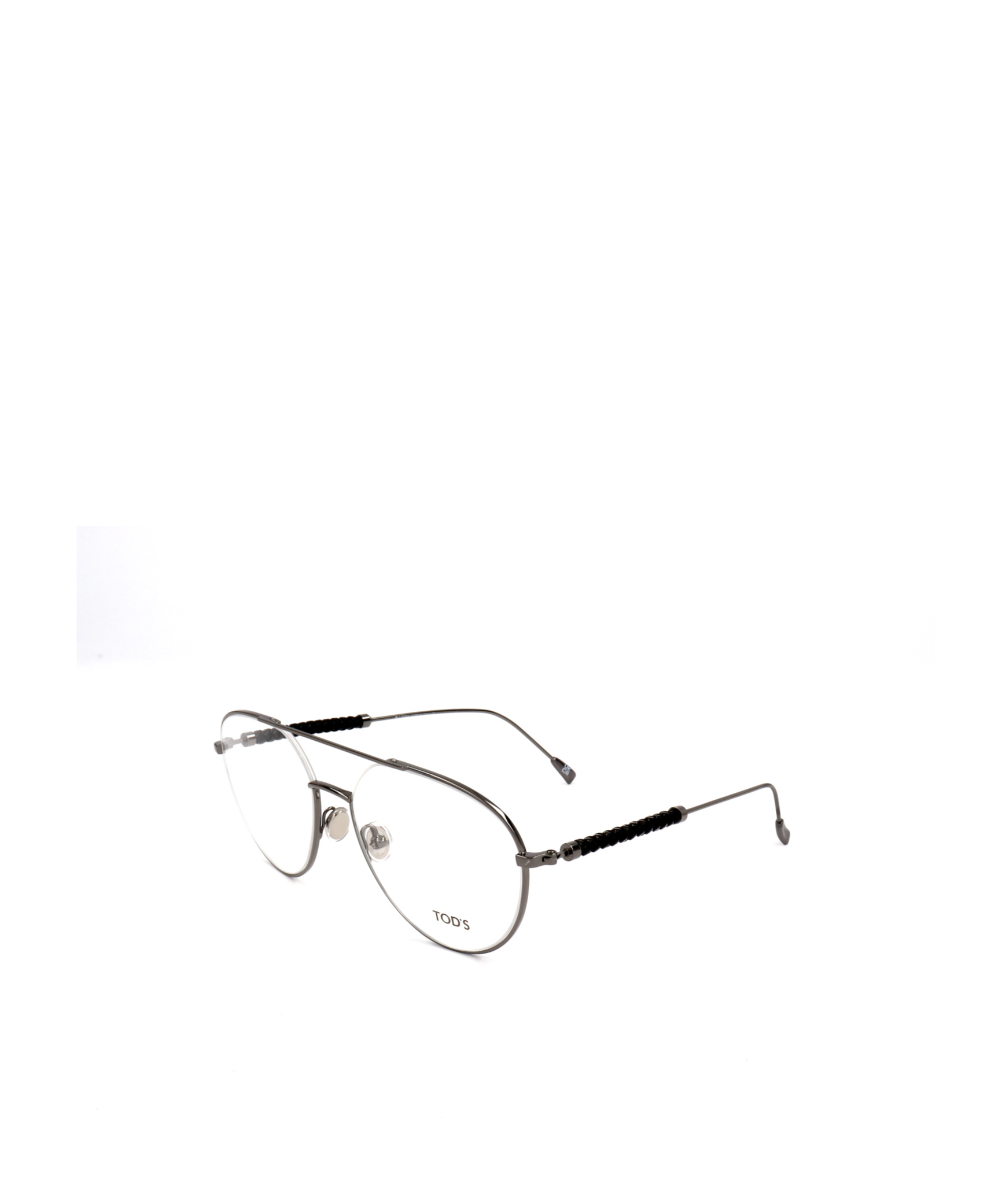 Tod's Pilot's Rimmed Glasses In White