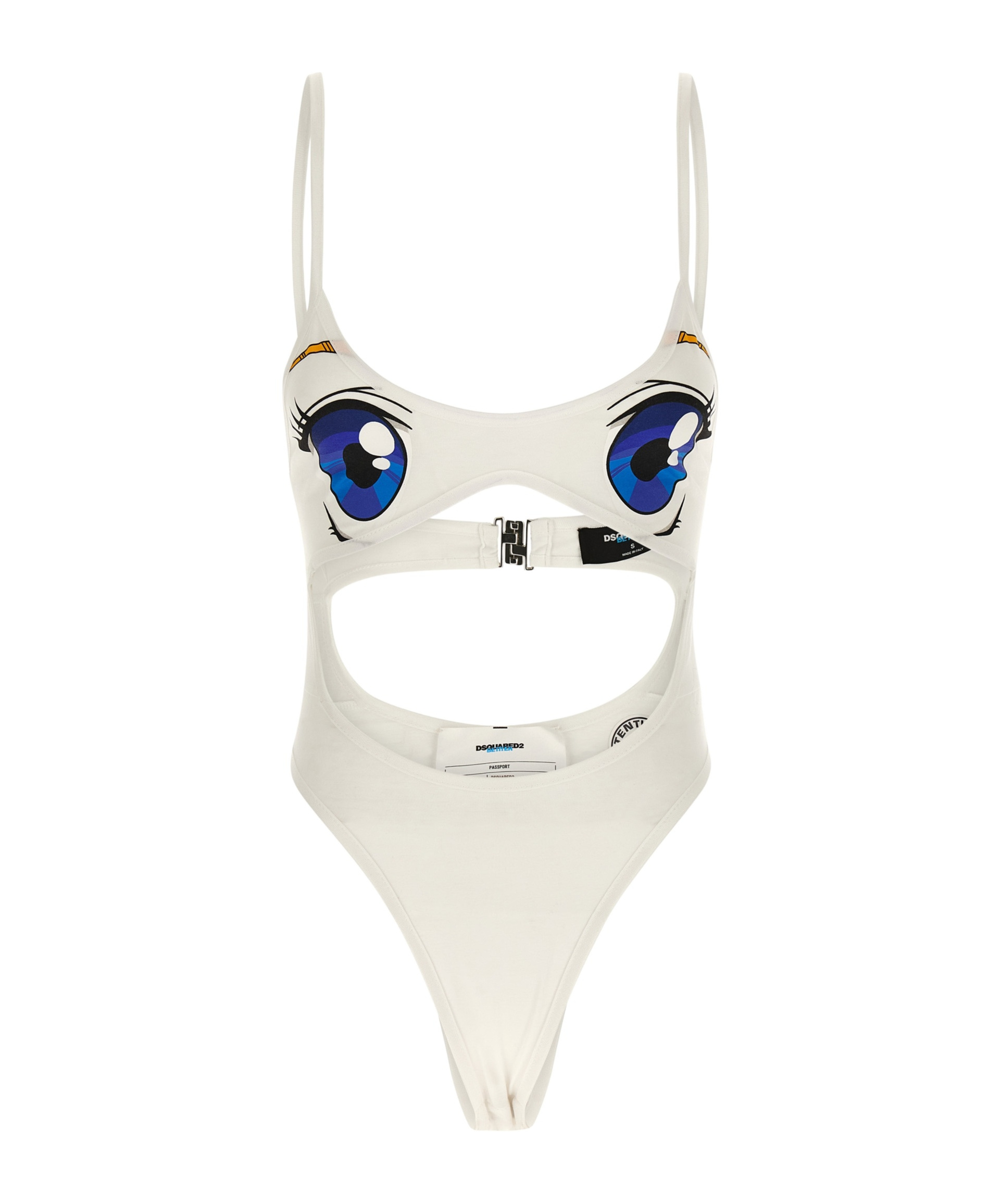 Dsquared2 Bettter X  Bodysuit In White