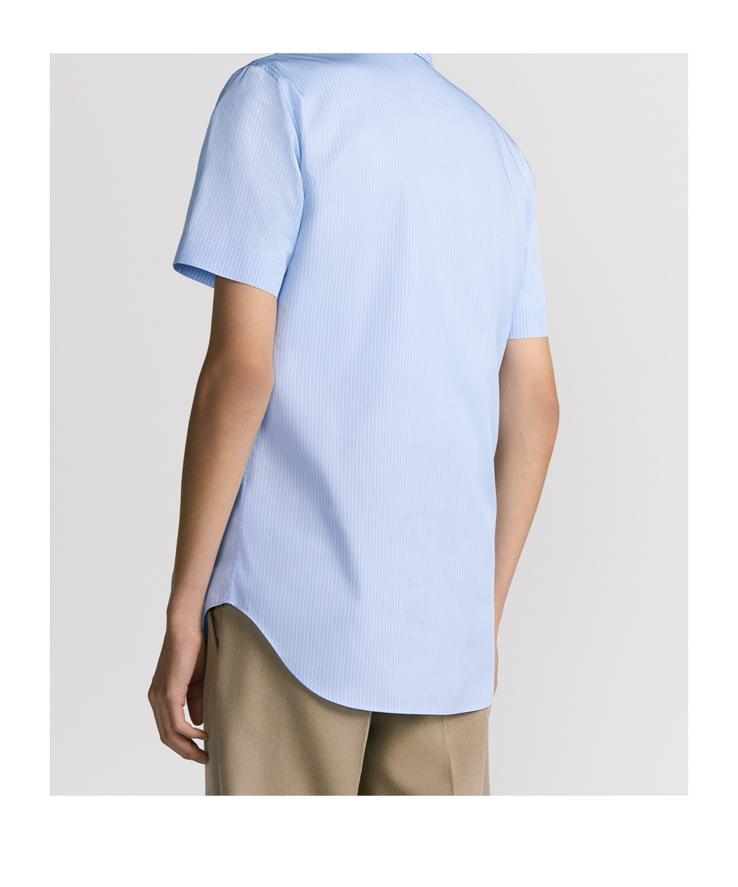 Dior Christian Couture Short-sleeved Shirt In Blue