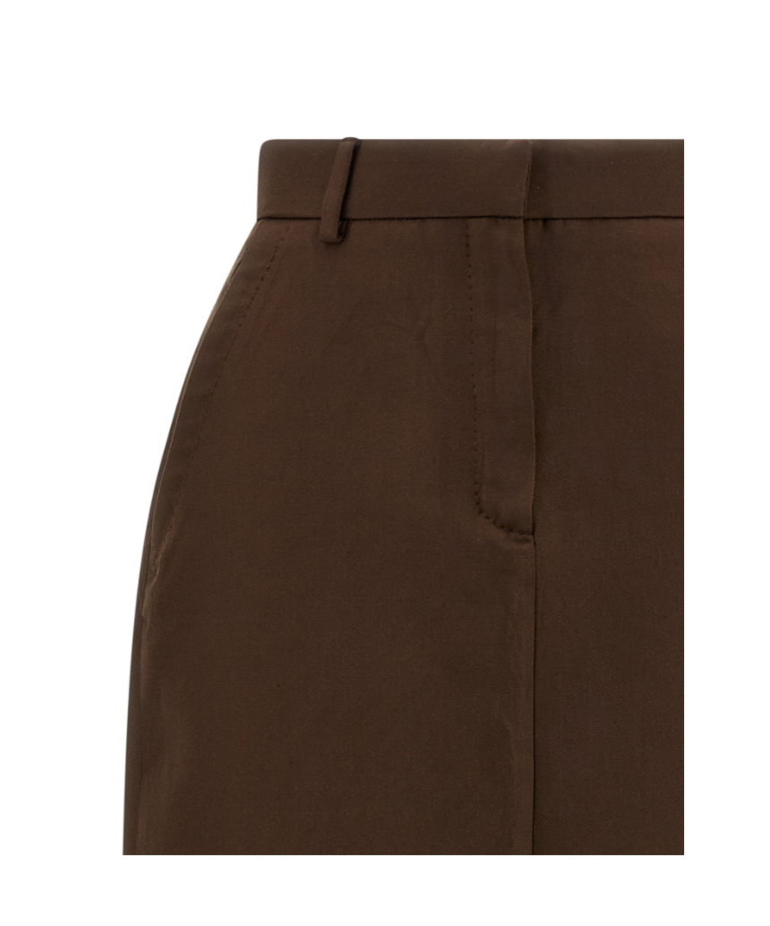 Brioni 'violante' Skirt In Brown