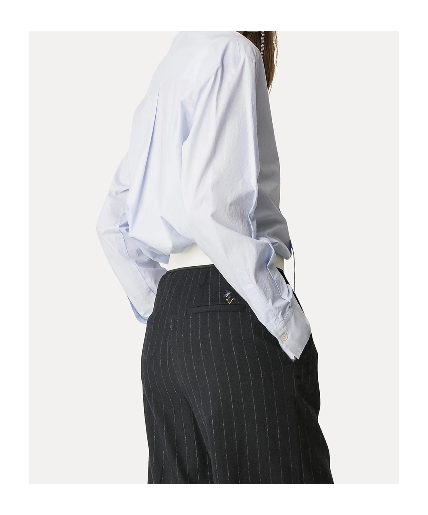 Forte Forte Oversized Shirt In Cotton Poplin In White