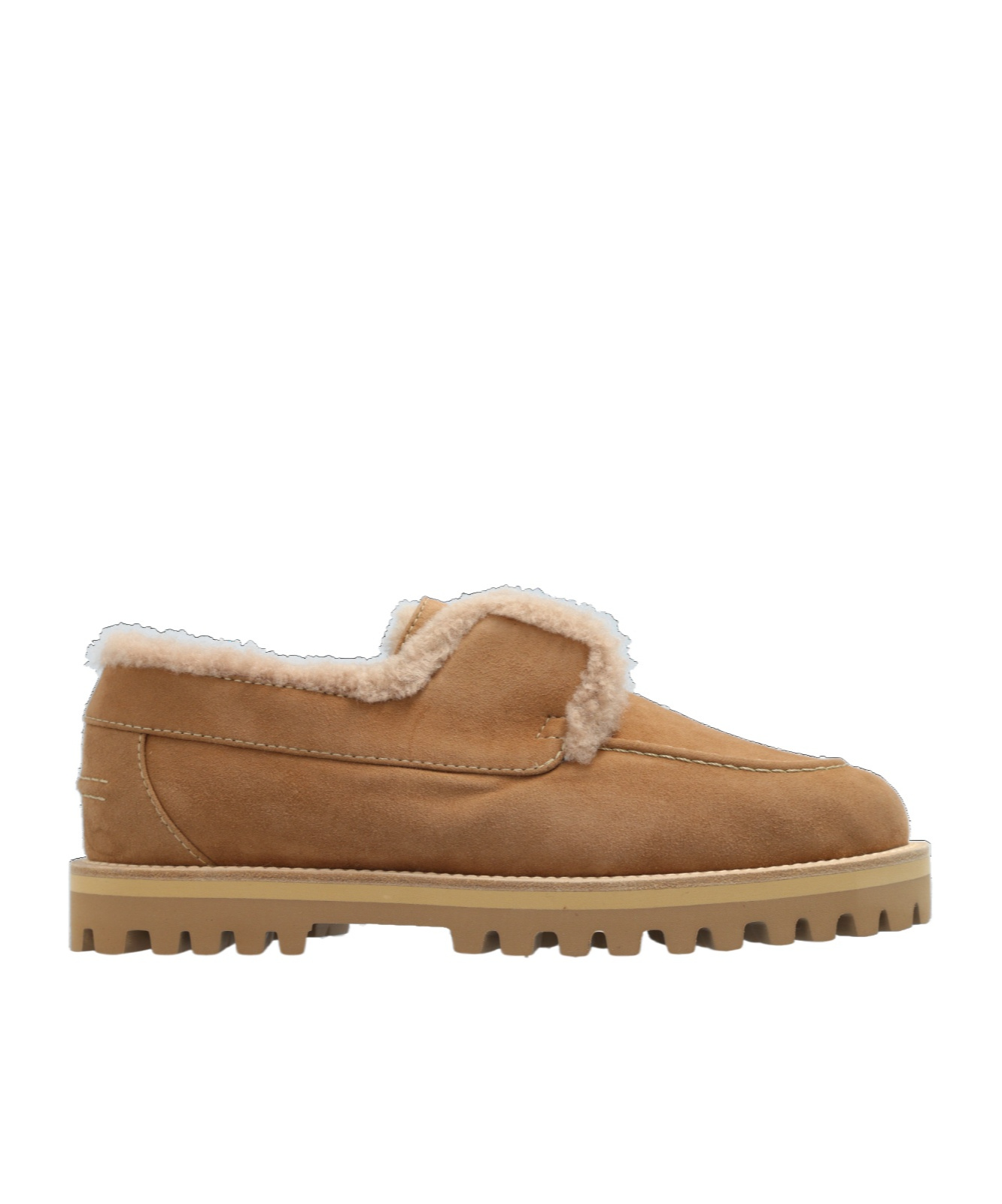Le Silla Yacht Suede Loafers In Brown