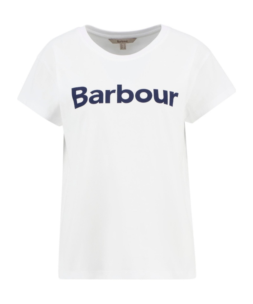 Barbour Hartland T-shirt In White