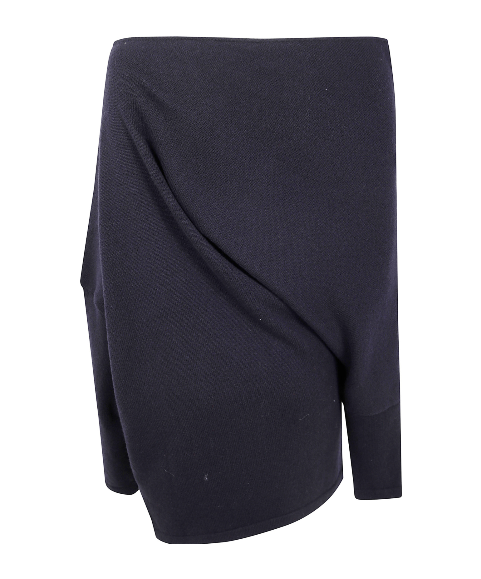 Gianluca Capannolo Asymmetric Long-sleeve Sweater In Blue
