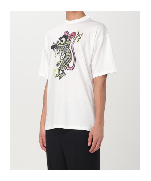 Magliano Mouse Printed Tee In White