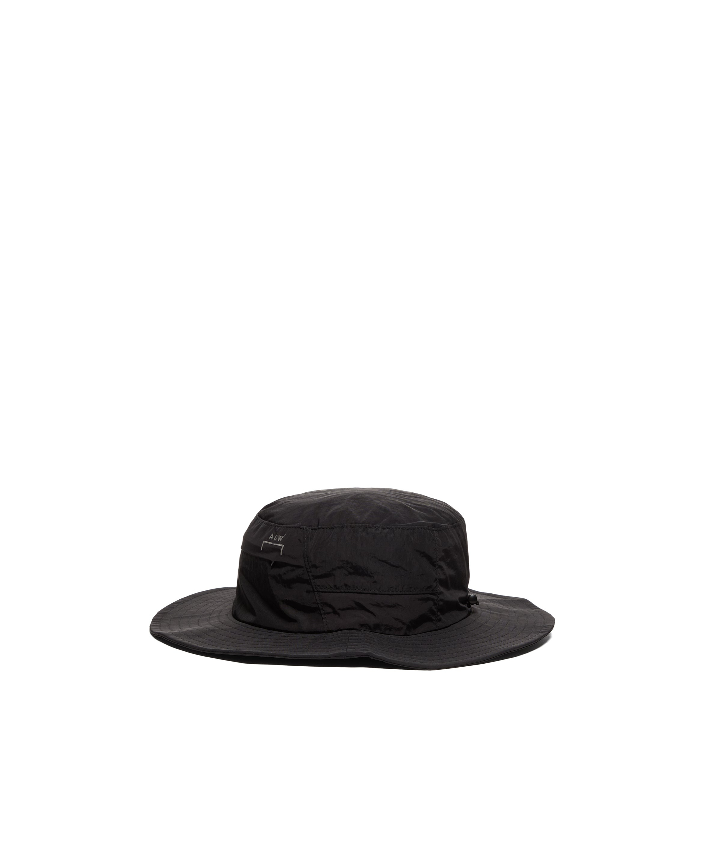 A-cold-wall* Utile Drawstring Bucket Hat In Black