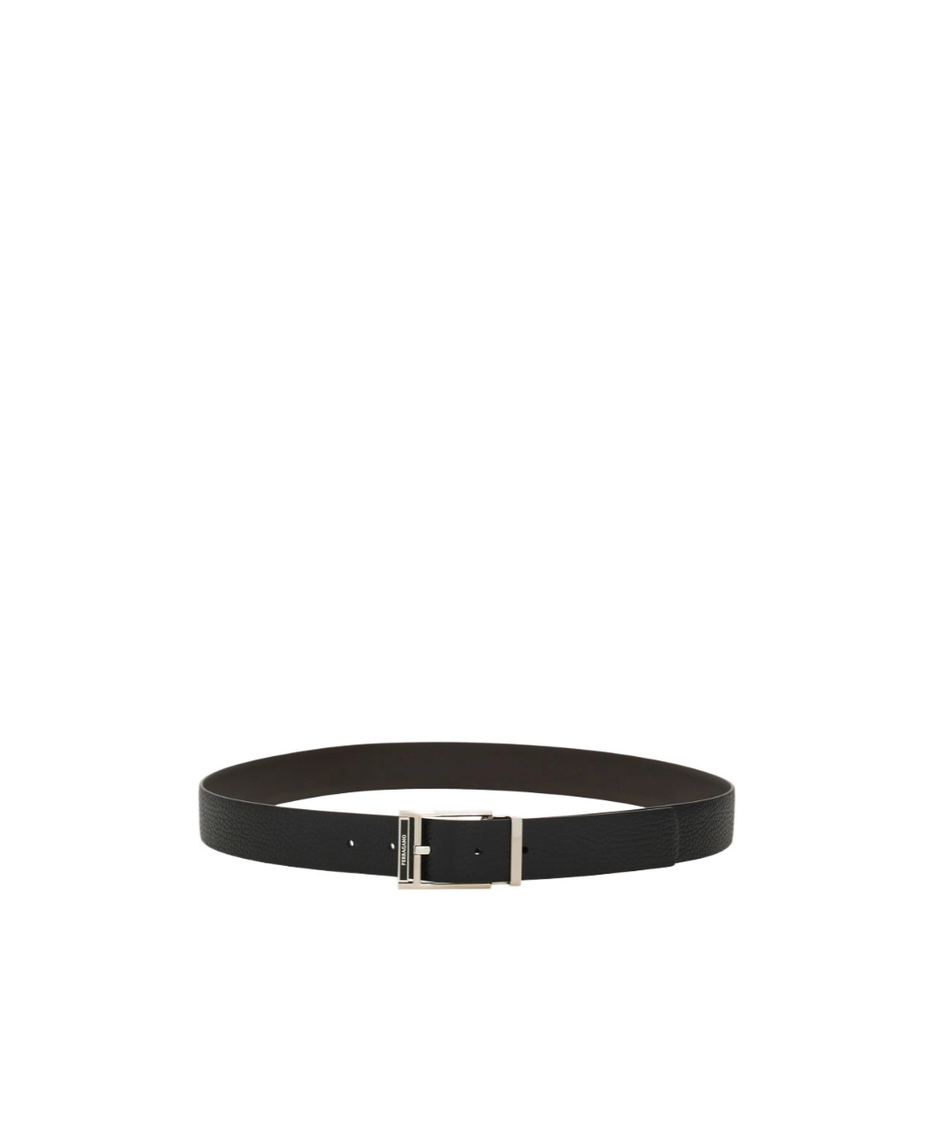 Ferragamo Double-sided Adjustable Belt In Black