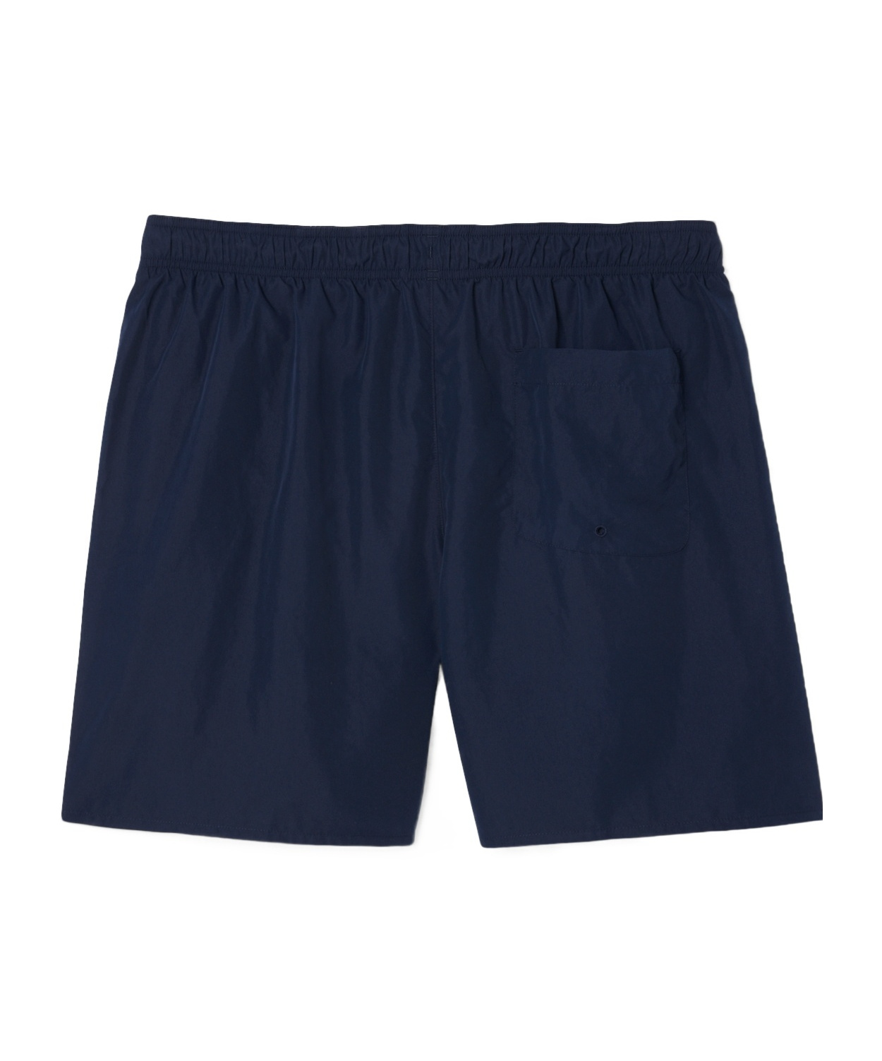 Shop Lacoste Monochrome Swim Shorts In Navy Blue/green