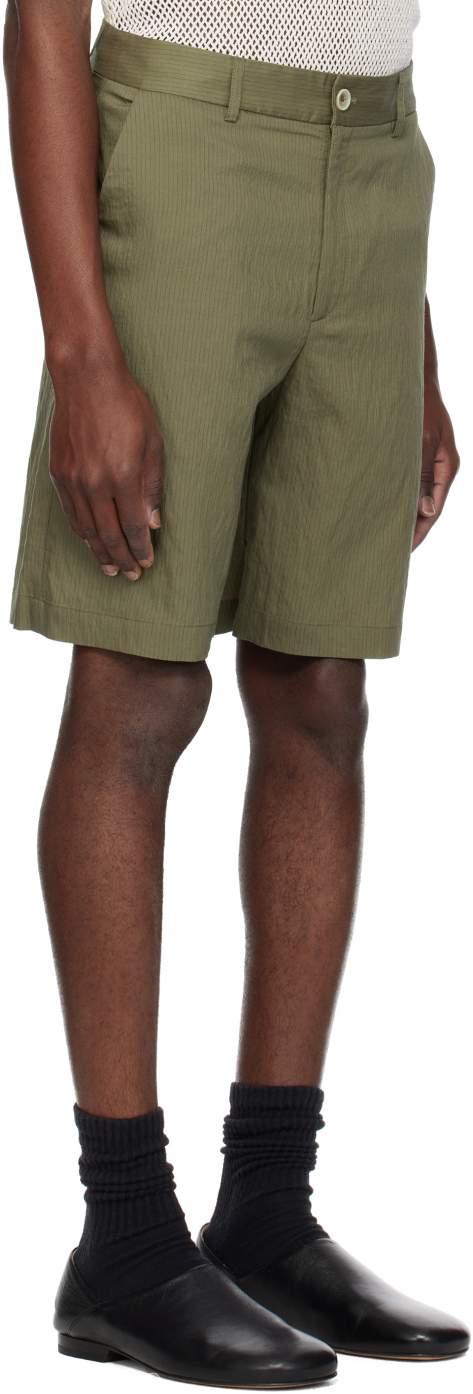 Gimaguas Khaki Nicolas Shorts In Green
