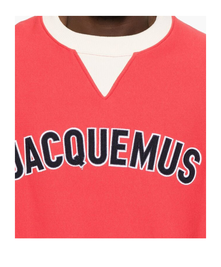 Jacquemus Baseball Sweatshirt In Orange