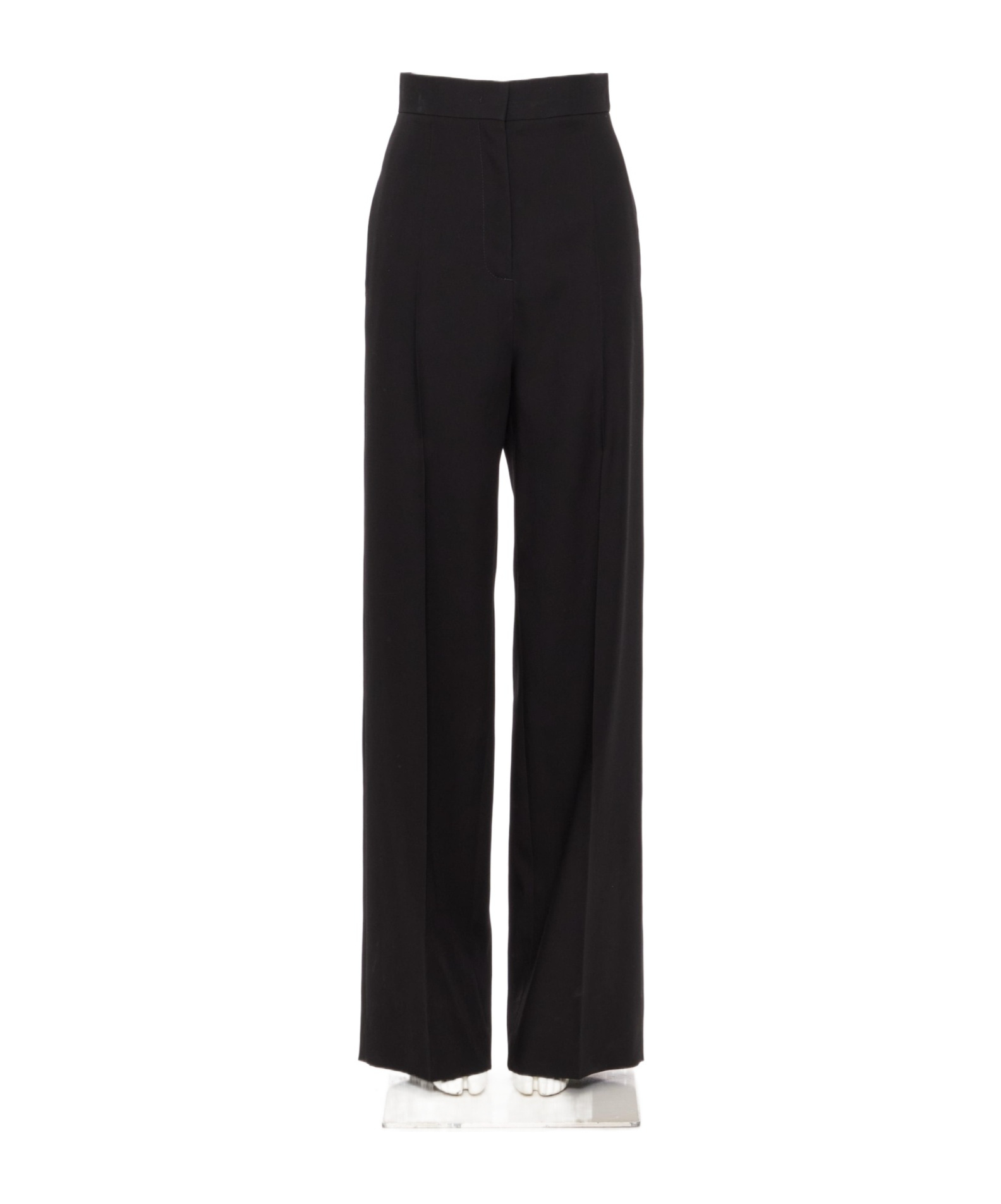 Valentino Straight Casual Pants In Black