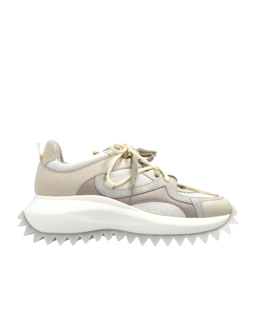 Shop Vic Matie Running Trek Sneakers In White