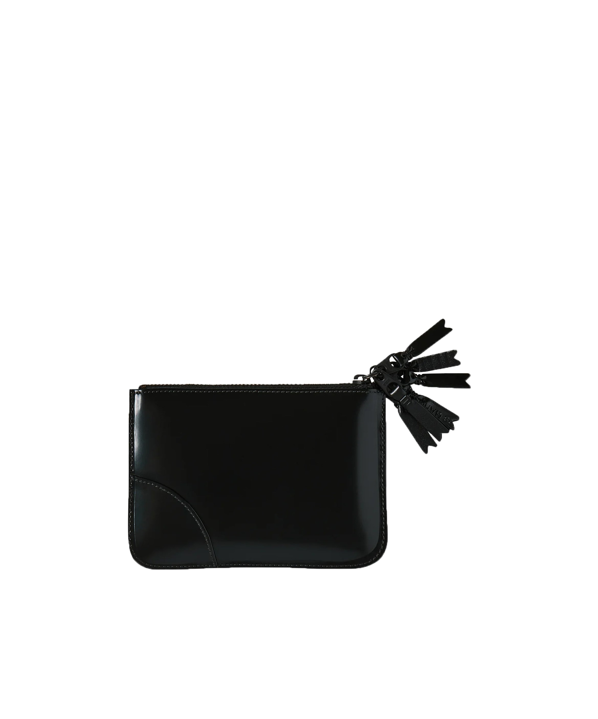 Comme Des Garçons Comme Des Garcons Wallet Glossy Patent Leather In Black