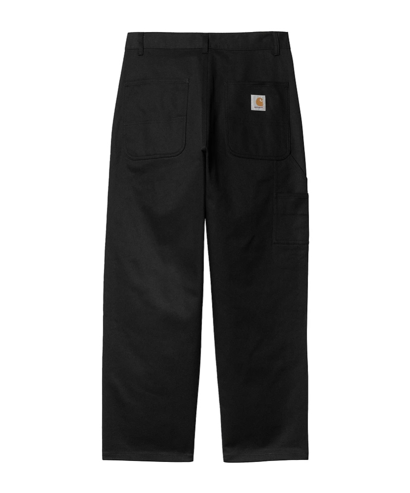 Carhartt Wip Pantalone Cole Cargo Lane Popelin In Black