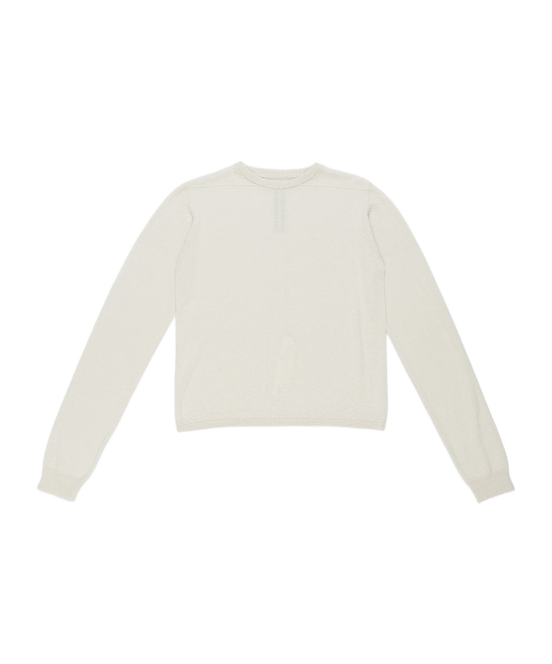Rick Owens Long-sleeved Sweater In White