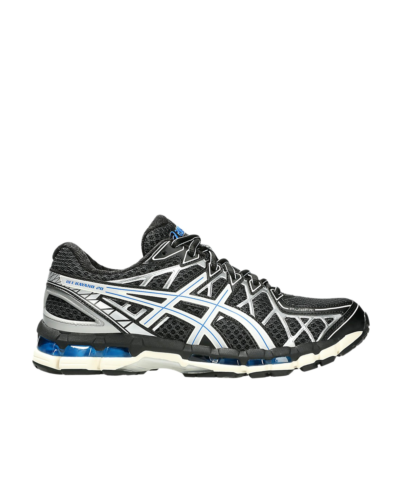 Asics Black Gel-kayano 20 Sneakers In Multicolor