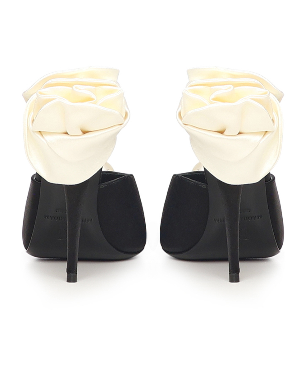 Magda Butrym Pearl-embellished Sandals In Black