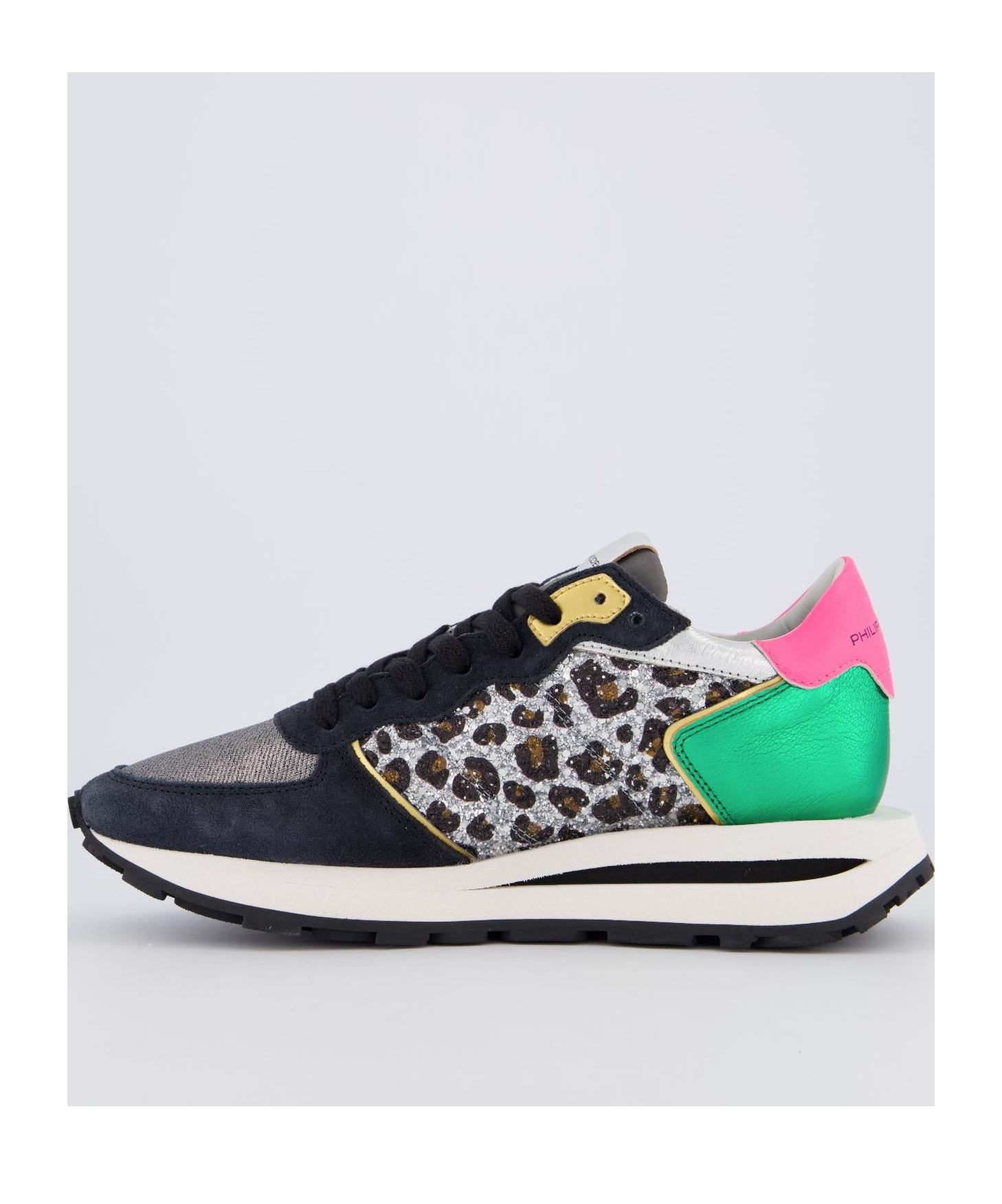 Philippe Model Sneakers Woman Color Black In Multicolor