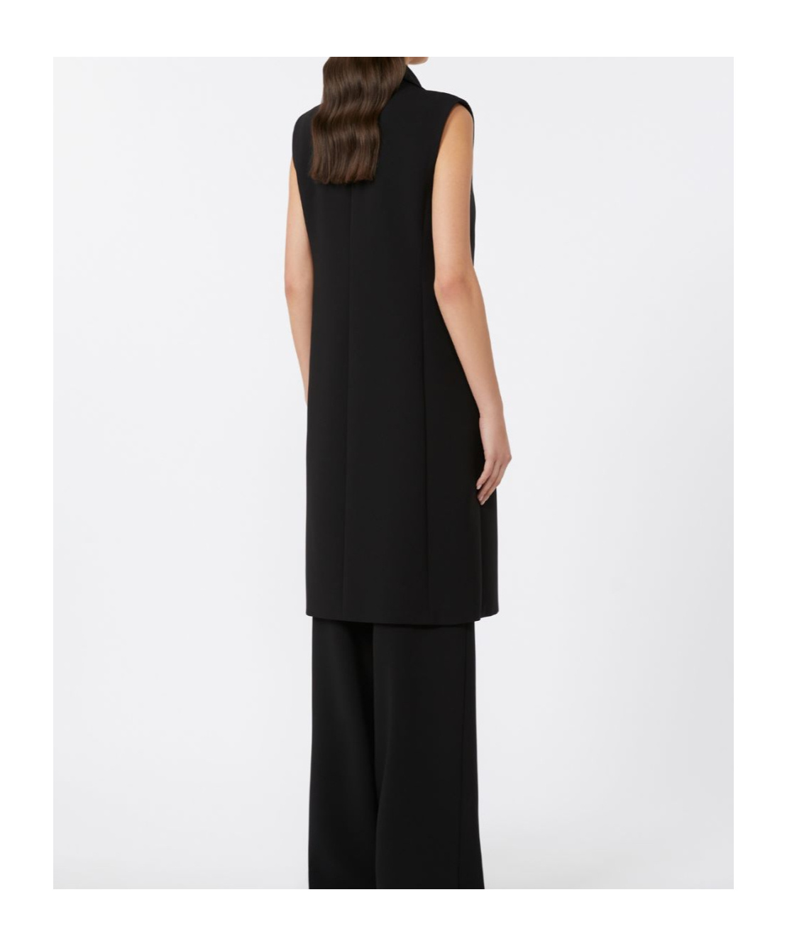 Max Mara V-neck Sleeveless Blazer
