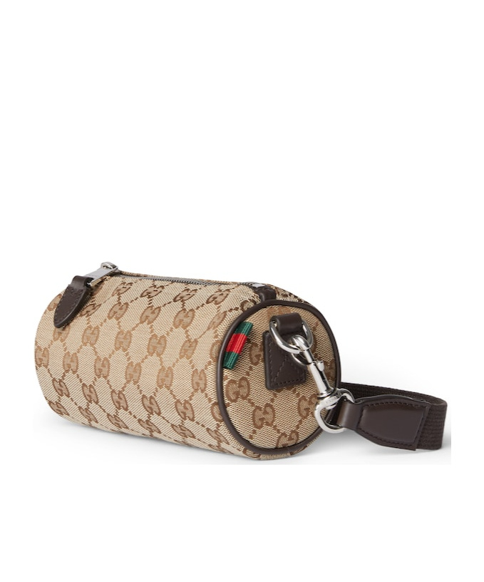 Gucci Gg Canvas Mini Boston Bag