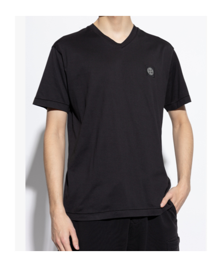 Stone Island Topwear In Black