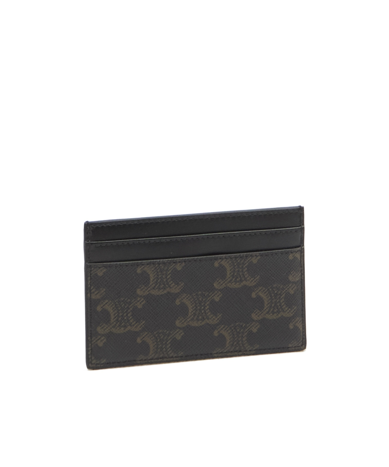 Celine Rectangular Wallet In Black