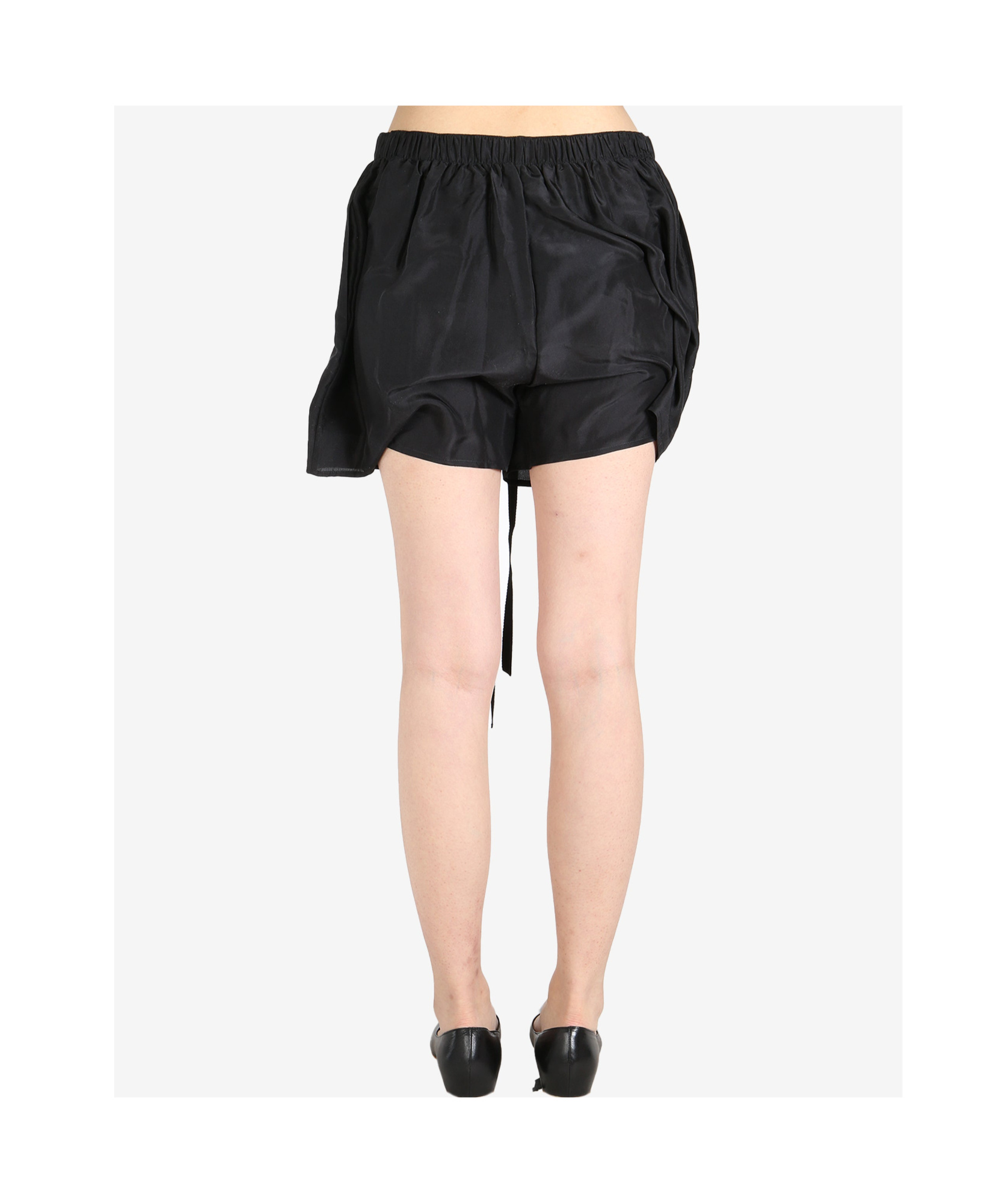 Ann Demeulemeester Drawstring Shorts In Black