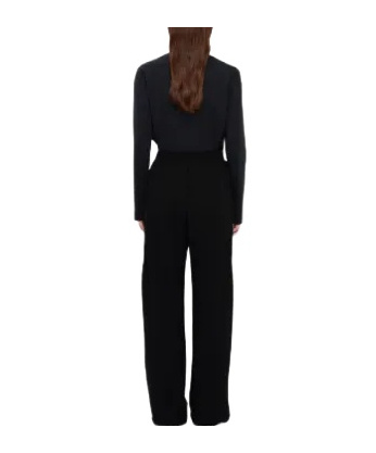 Msgm Logo Embroidered Track Pants In Black