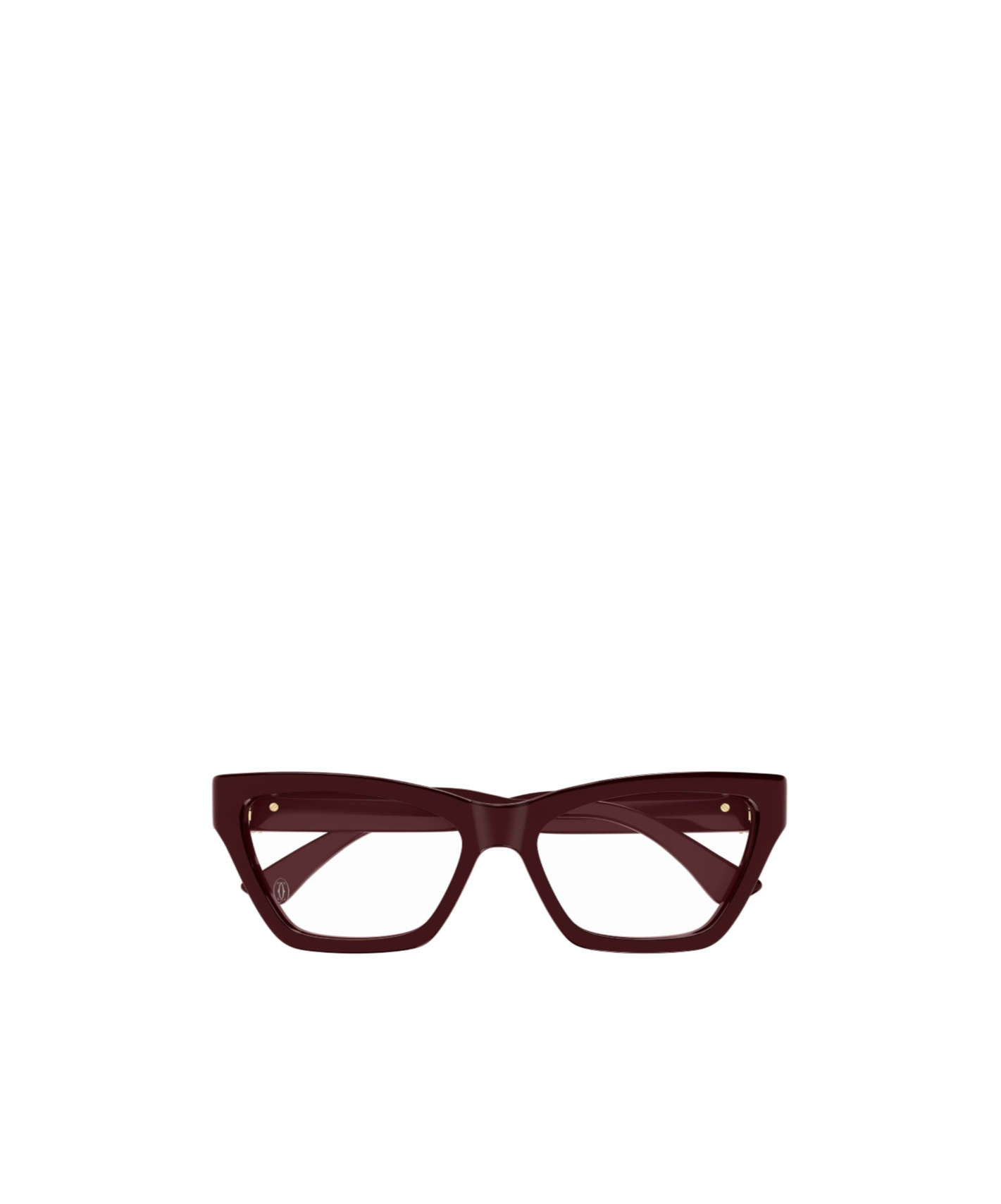 Cartier Full-frame Plain Mirror In Burgundy